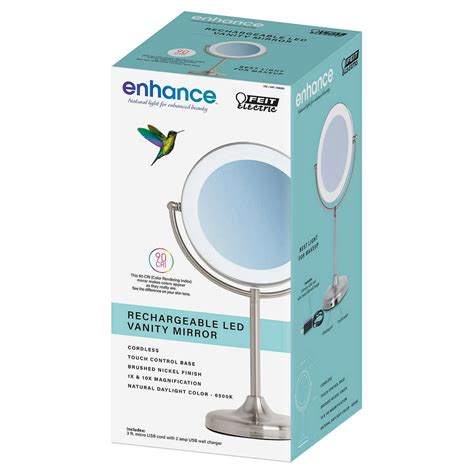 FEIT ELECTRIC Rechargeable LED Vanity Mirror